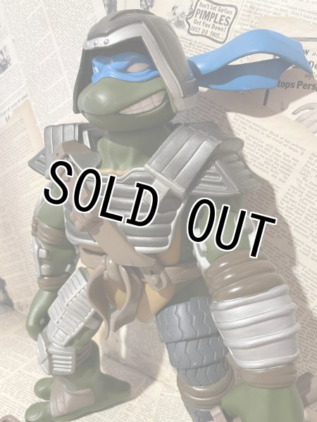 画像2: TMNT/Action Figure(2004/Giant Fightin' Gear Leo/Loose) TM-074 (2)