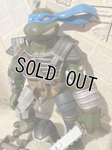 画像3: TMNT/Action Figure(2004/Giant Fightin' Gear Leo/Loose) TM-074 (3)