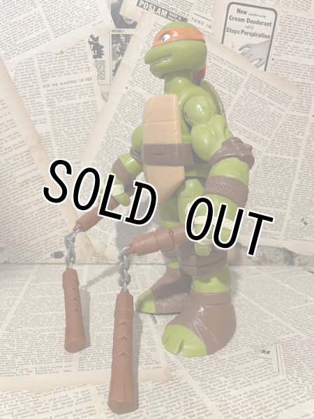 画像2: TMNT/Action Figure(2012/Battle Shell Mike/Loose) (2)
