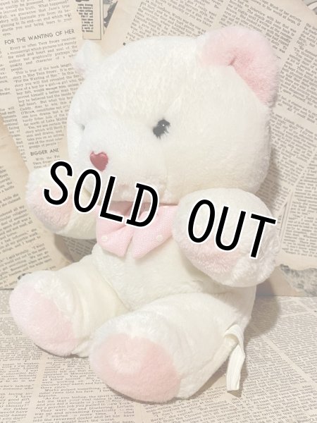 画像2: White Bear/Plush(80s/20cm) CD-010 (2)