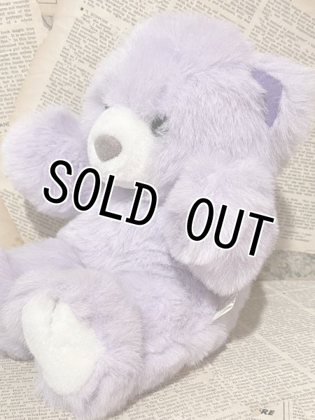 画像2: Purple Bear/Plush(90s/20cm) CD-013 (2)