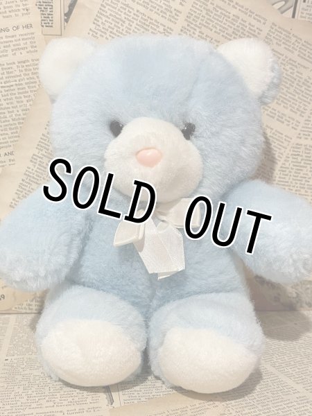 画像1: Blue Bear/Plush(80s/20cm) CD-012 (1)