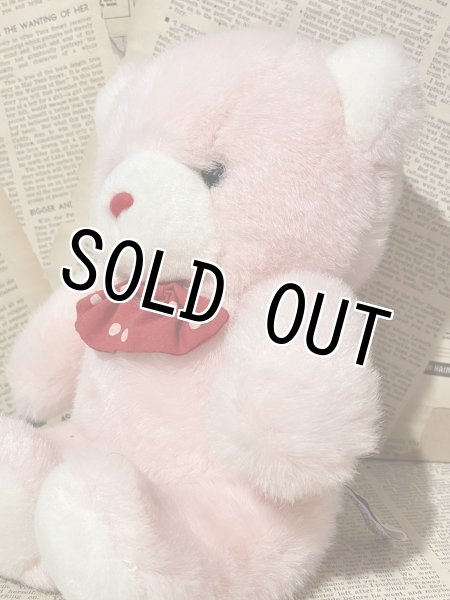 画像2: Pink Bear/Plush(80s/20cm) CD-011 (2)