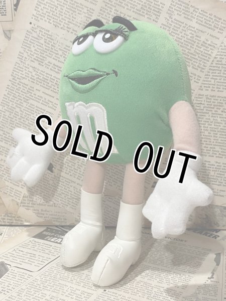 画像2: M&M's/Bendable Plush(Green/22cm) (2)