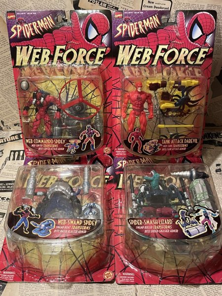 画像1: Spider-Man/Action Figure set(Web Force/MOC) MA-091 (1)