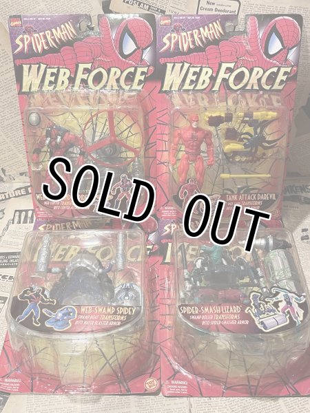 画像1: Spider-Man/Action Figure set(Web Force/MOC) MA-091 (1)