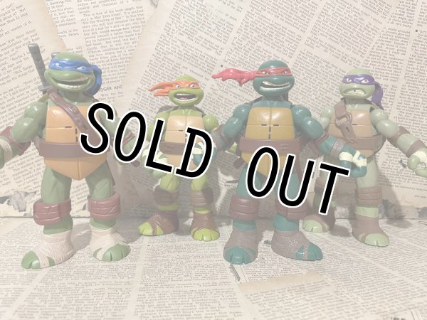 TMNT/Power Sound FX Turtles set(2012/Loose) TM-070