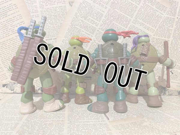 画像3: TMNT/Power Sound FX Turtles set(2012/Loose) TM-070 (3)