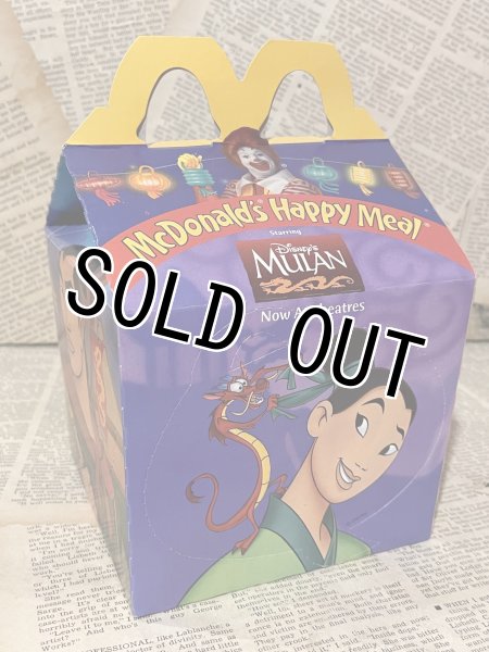 画像1: McDonald's/Happy Meal Box(90s/Mulan/A) (1)