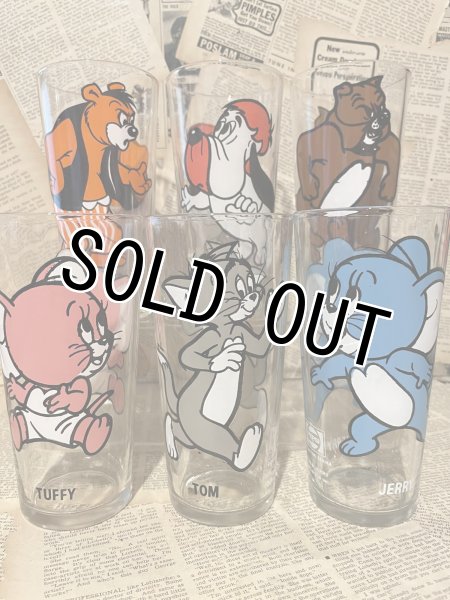 画像1: Tom & Jerry/Glass set(70s/Pepsi) (1)