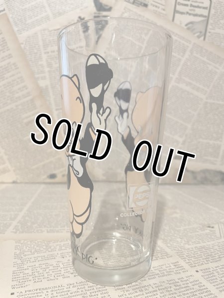 画像2: Porky Pig/Glass(70s/Pepsi) (2)