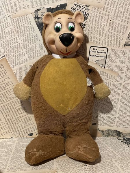 画像1: Yogi Bear/Rubber Face Doll(50s) (1)