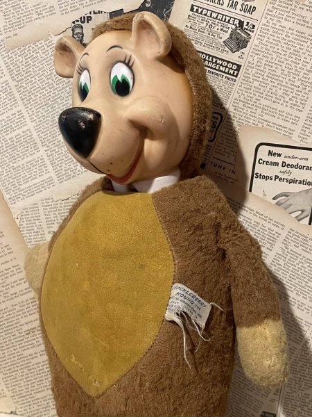 画像2: Yogi Bear/Rubber Face Doll(50s) (2)