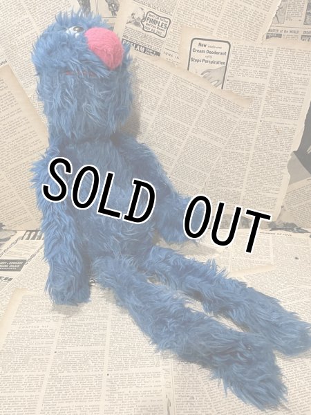 画像2: Sesame Street/Plush(70s/Grover/60cm) (2)