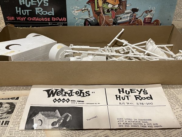 画像2: Weird-ohs/Model Kit(Huey's Hut Rod/1963) RF-042 (2)