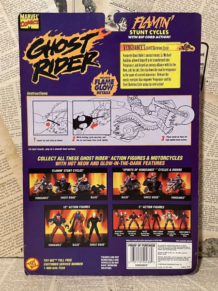 画像3: Ghost Rider/Action Figure(Vengeance's Steel Skeleton Cycle/MOC) MA-385 (3)