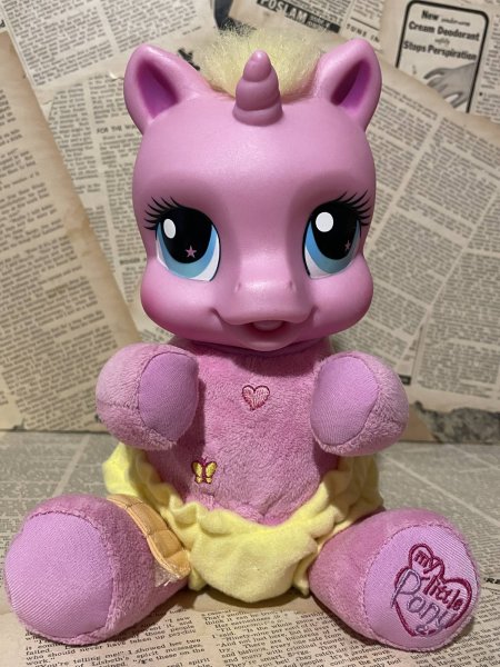 画像1: MLP(2007/Talking Plush/Rarity the Unicorn) (1)