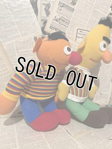 画像2: Sesame Street/Plush set(70s/Ernie & Bert) (2)