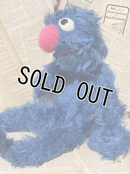 画像2: Sesame Street/Plush(70s/Grover/50cm) (2)