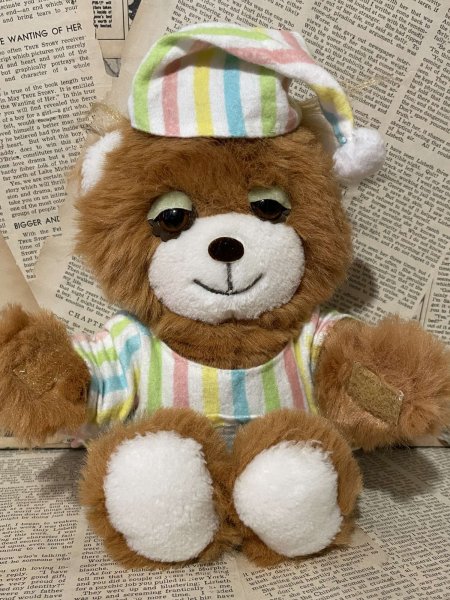 画像1: Teddy Beddy Bear/Plush(80s/20cm) FO-056 (1)