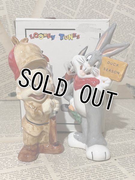 画像1: Bugs Bunny & Elmer Fudd/S&P Shakers set(90s) LT-006 (1)