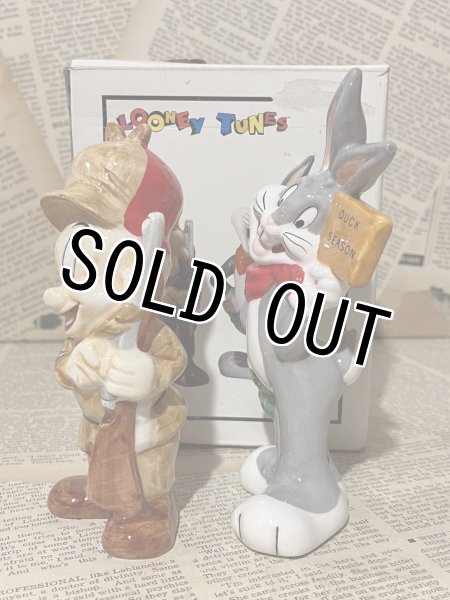 画像2: Bugs Bunny & Elmer Fudd/S&P Shakers set(90s) LT-006 (2)