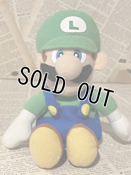 画像1: Super Mario/Plush(90s/Luigi/18cm) (1)