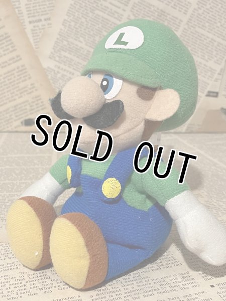 画像2: Super Mario/Plush(90s/Luigi/18cm) (2)