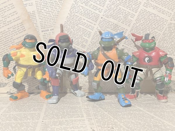 画像2: TMNT/Action Figure(2003/Extreme Turtles set/Loose) (2)