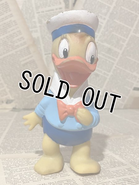 画像1: Donald Duck/Rubber Doll(70s/14cm) (1)