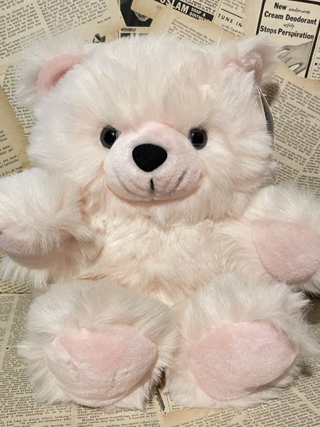 画像1: Pink Bear/Plush(80s/30cm) FO-136 (1)