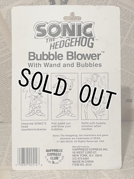 画像3: Sonic the Hedgehog/Bubble Blower(90s/MOC) (3)