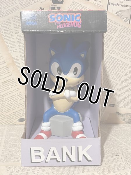 画像1: Sonic the Hedgehog/Coin Bank(90s/with box) GA-028 (1)