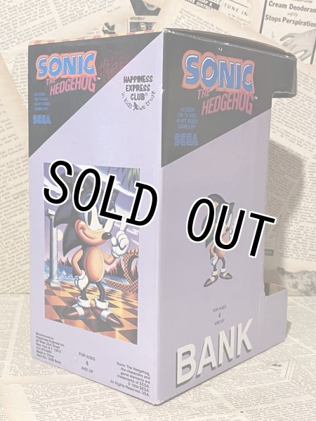 画像3: Sonic the Hedgehog/Coin Bank(90s/with box) GA-028 (3)
