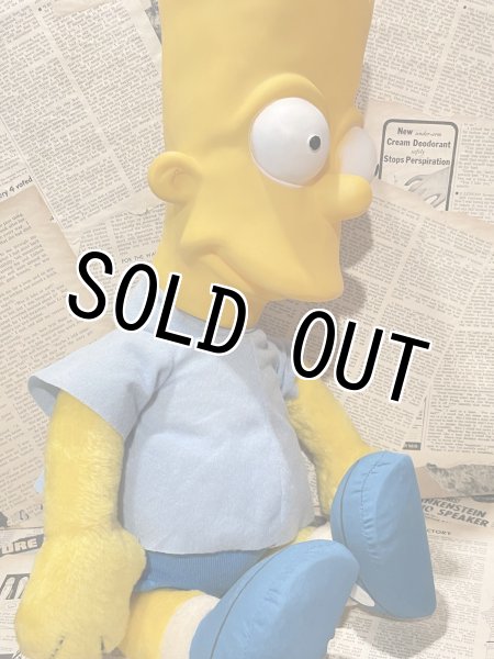画像2: Simpsons/Plush Doll(90s/Bart/58cm) (2)