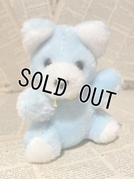 画像1: Blue Bear/Plush(80s/12cm) CD-006 (1)