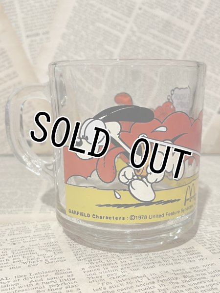 画像3: Garfield/Glass Mug(70s/McD/A) (3)
