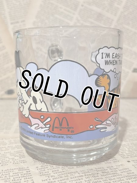 画像2: Garfield/Glass Mug(70s/McD/B) (2)