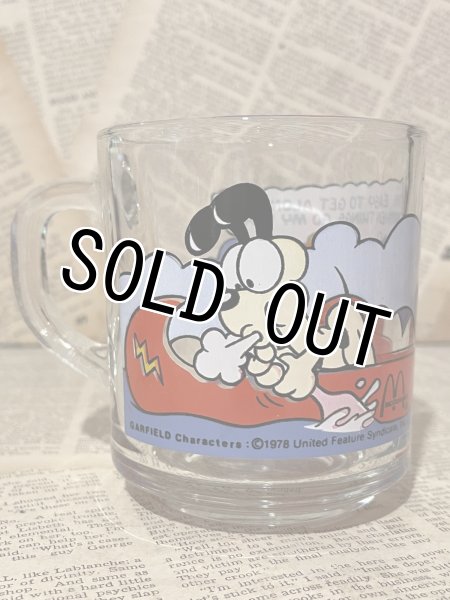 画像3: Garfield/Glass Mug(70s/McD/B) (3)