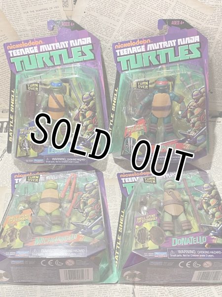 画像1: TMNT/Action Figure(2013/Battle Shell Turtles set/MOC) TM-076 (1)