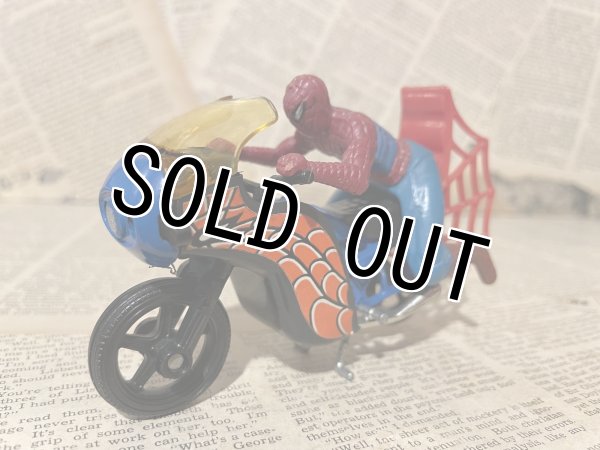 画像1: Spider-Man/Spider Bike(70s/Corgi/Loose) (1)