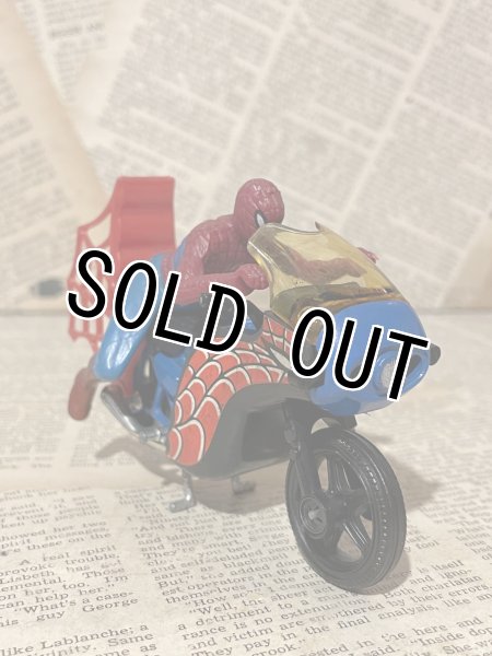 画像2: Spider-Man/Spider Bike(70s/Corgi/Loose) (2)