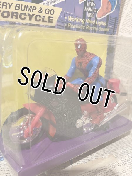 画像2: Spider-Man/Mystery Bump & Go Motorcycle(90s/MOC) (2)