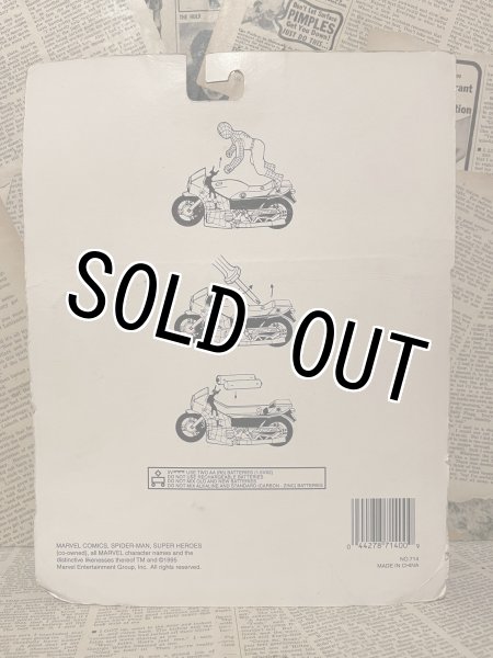 画像3: Spider-Man/Mystery Bump & Go Motorcycle(90s/MOC) (3)