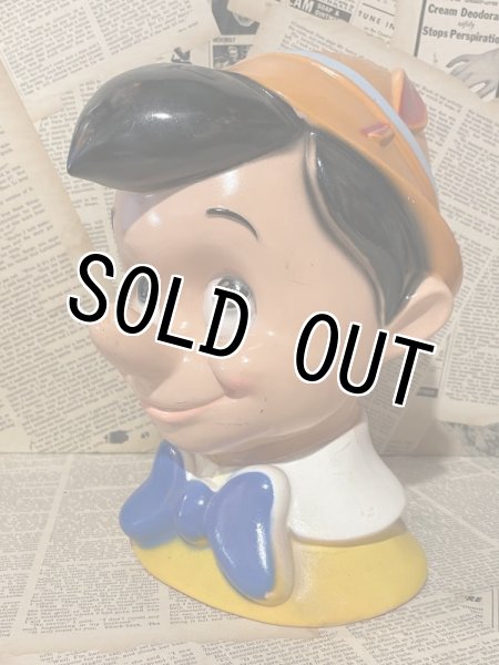 画像2: Pinocchio/Head Coinbank(70s/Play Pal) (2)