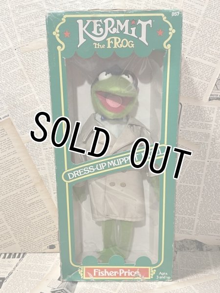 画像1: Kermit the Frog/Plush(80s/FP/with box) (1)