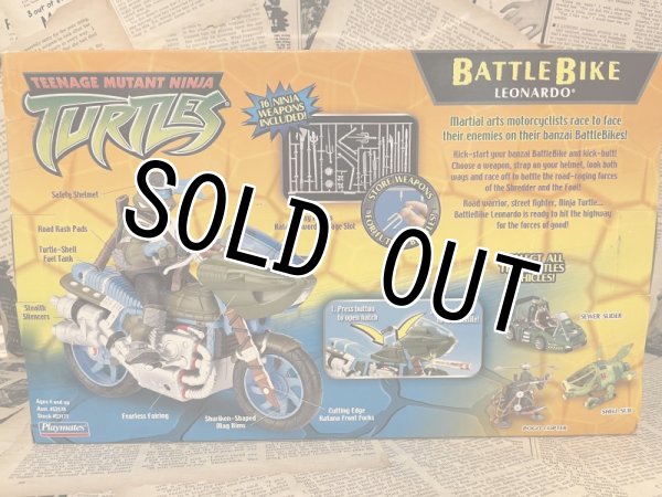 画像3: TMNT/Action Figure(2004/Battle Bike Leo/MIB) TM-057 (3)