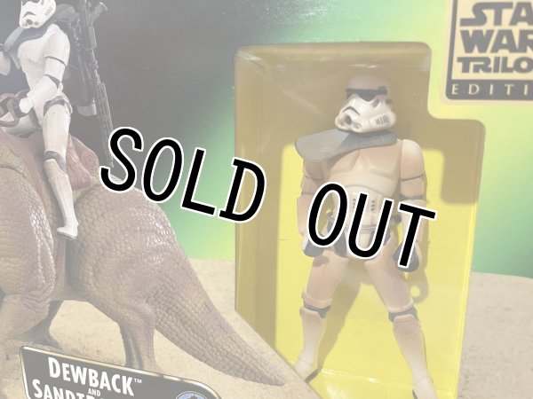 画像2: Star Wars/Action Figure(Dewback and Sandtrooper/MIB) (2)