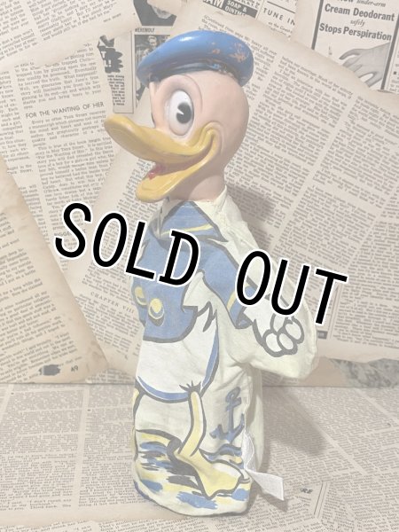 画像2: Donald Duck/Hand Puppet(50s) (2)