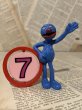 画像1: SESAME STREET/PVC Figure(Grover/No.7) (1)